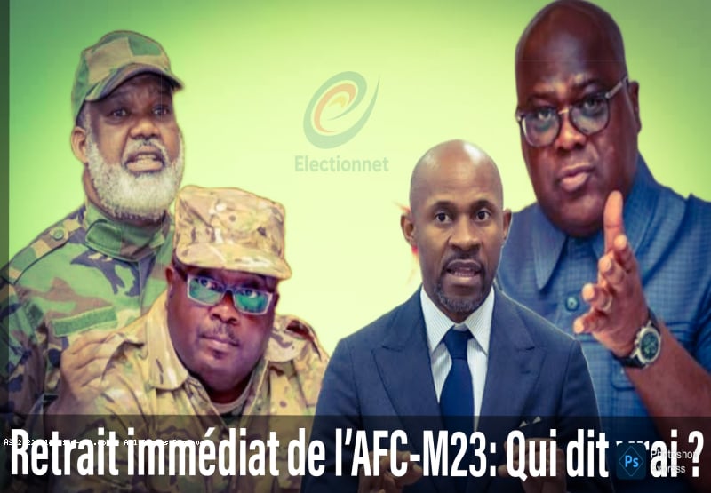 Accord de Doha : Kinshasa et le M23 s'affrontent sur le retrait