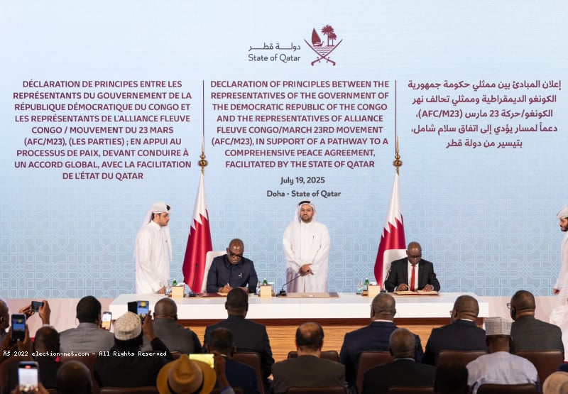 Accord de principes RDC-M23 : ce que dit la médiation qatarie