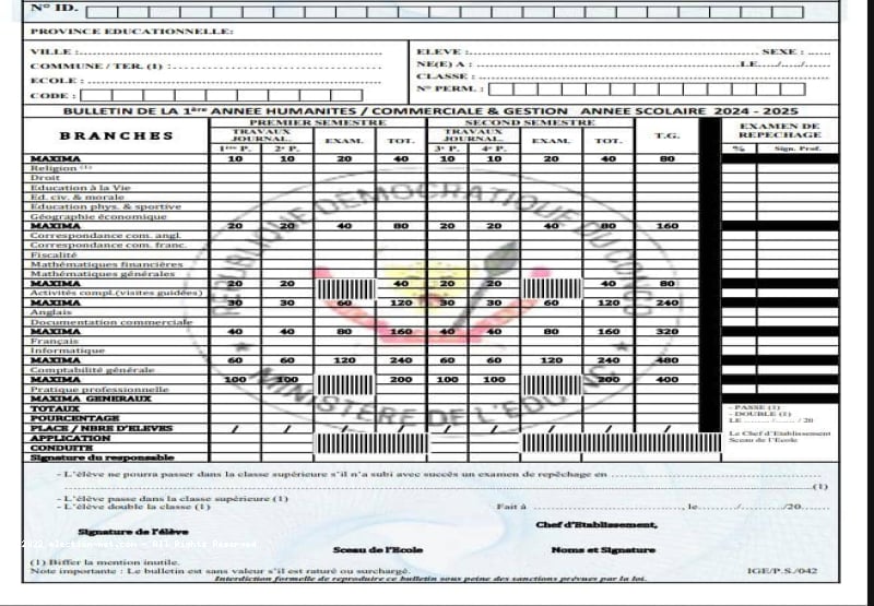 Goma : Les bulletins scolaires du M23 font polémique