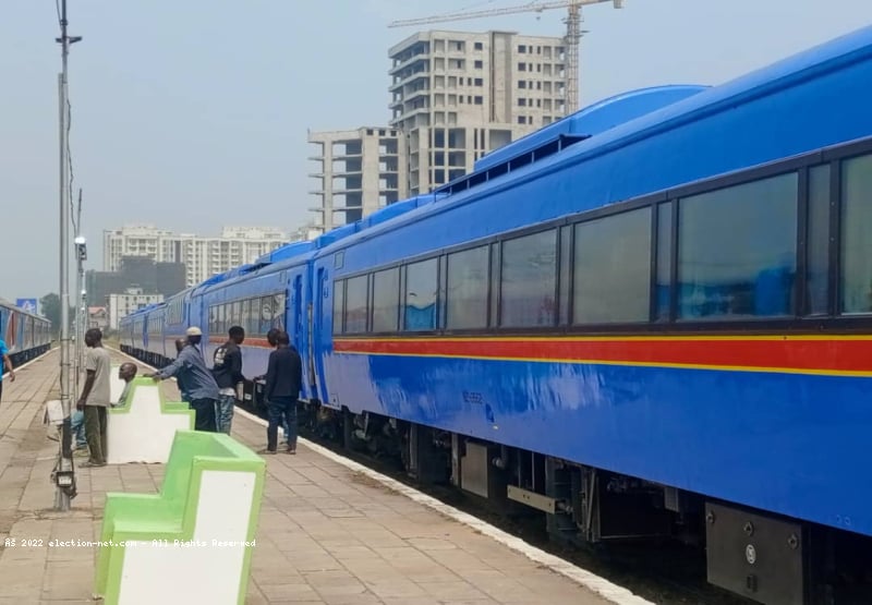 Kinshasa : Train urbain : reprise du service entre la Gare centrale et l’aéroport