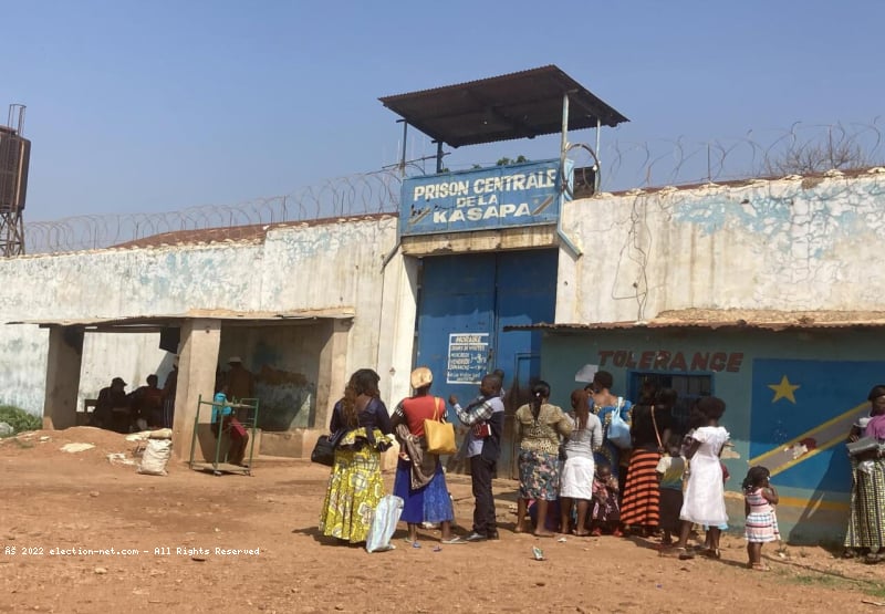 Lubumbashi : Incendie au bloc malades de la prison Kasapa
