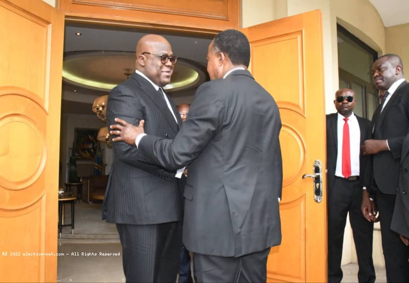 Brazzaville : Félix Tshisekedi depuis ce mardi dans la capitale Congolaise
