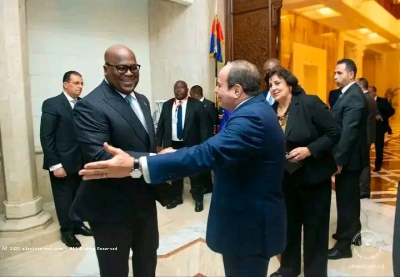 Coopération : après Paris, Félix Tshisekedi est arrivé en Égypte