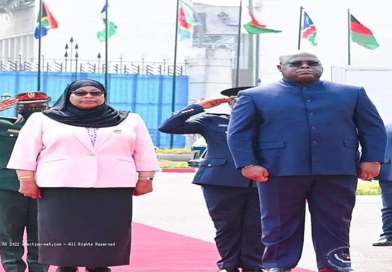 Tanzanie : Félix Tshisekedi félicite Samia Suluhu pour sa victoire