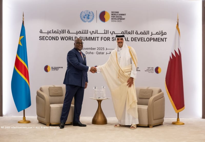 Paix en RDC : tête-à-tête entre Félix Tshisekedi et l’Émir du Qatar