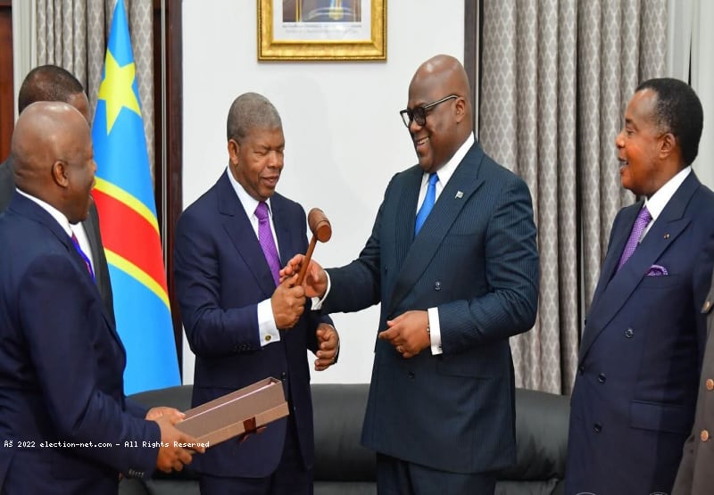 CIRGL : Le bâton de commandement passé au congolais Tshisekedi
