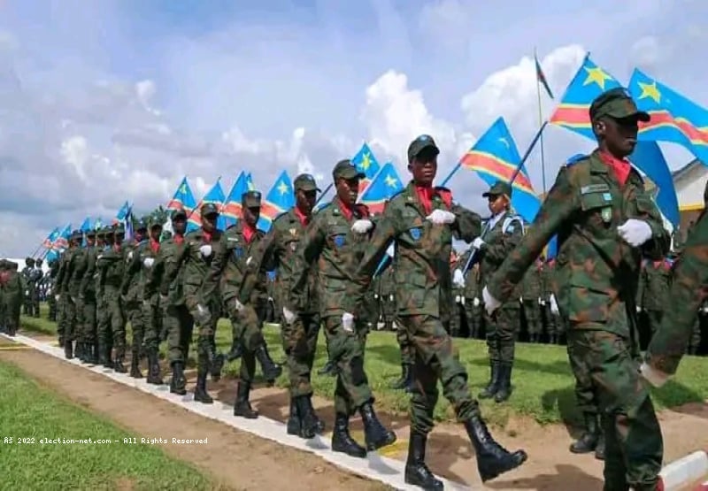 Kananga : prise d'armes de 139 nouveaux officiers des FARDC