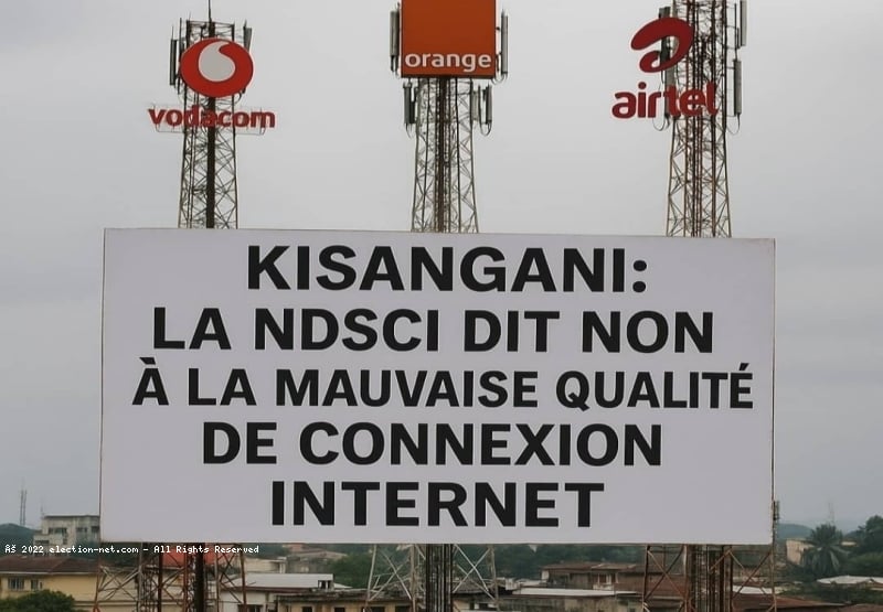 Tshopo : La Société Civile lance un ultimatum aux opérateurs de télécommunication