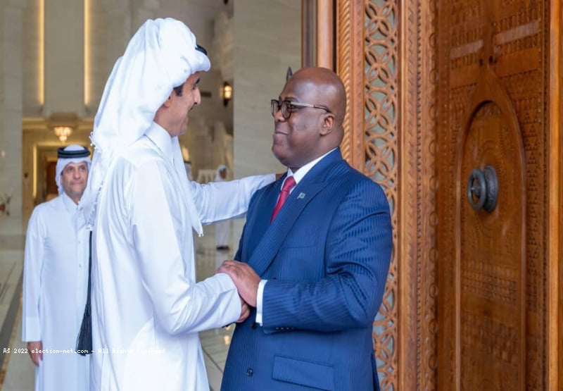 Est de la RDC : après Kigali, l'Émir du Qatar débarque à Kinshasa