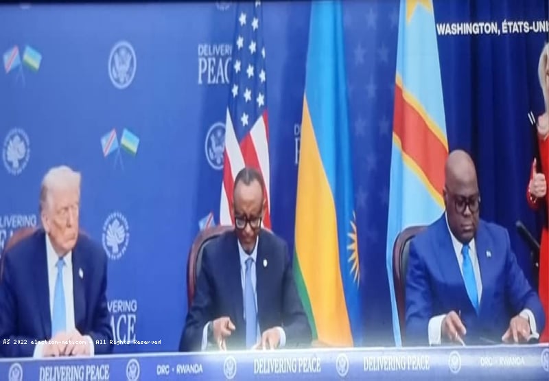 À Washington, Tshisekedi et Kagame s'engagent pour la paix