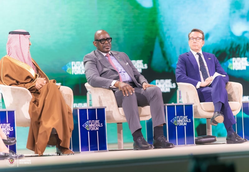 RDC au Future Mineral Forum : le Ministre des Mines plaide pour un secteur minier moderne et durable