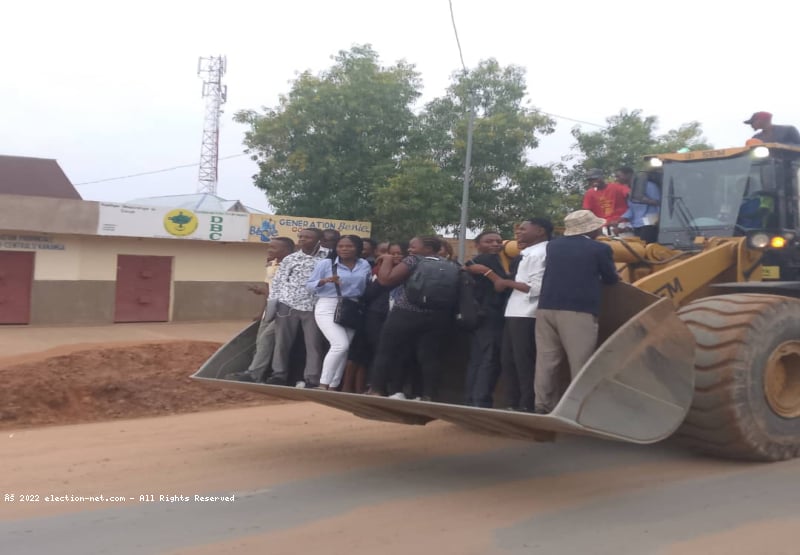 Kananga : Grève des conducteurs de motos-taxis, la ville paralysée