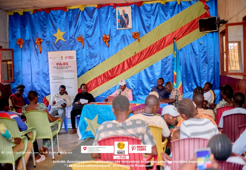 Beni : près de 100 jeunes en échange autour des thématiques lées à la paix avec l'appui d'Alert International dans le projet PAJES