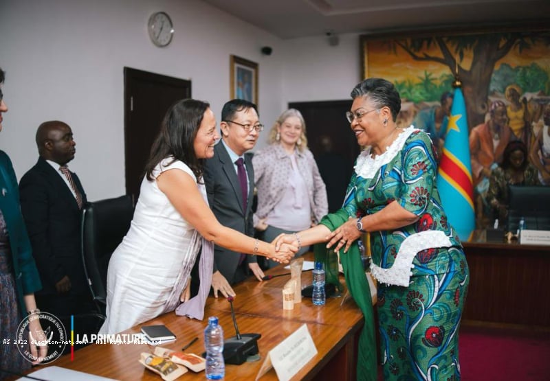 RDC :  tête-à-tête entre Judith Suminwa et un groupe d’ambassadeurs sur le climat des affaires