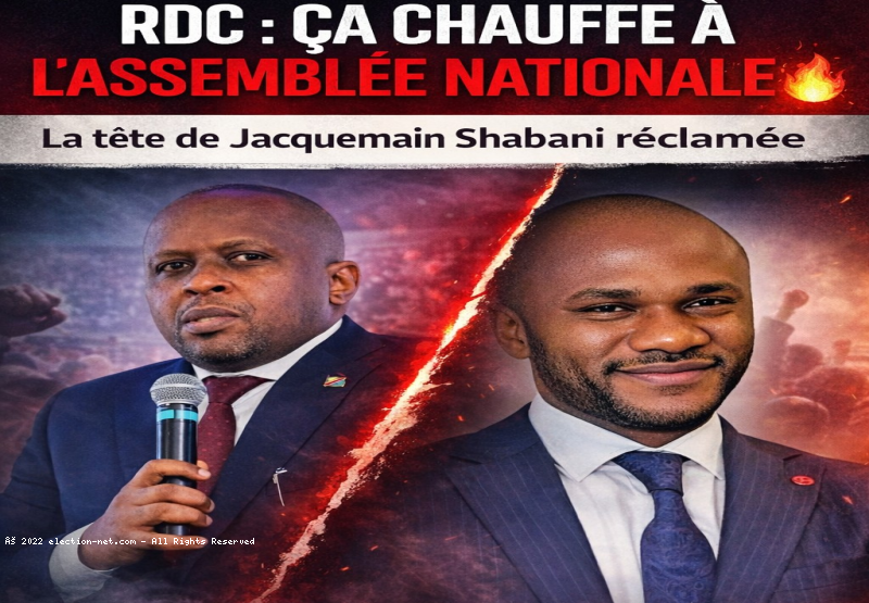 RDC : ça chauffe à l'assemblée nationale, la tête de Jacquemain Shabani réclamée