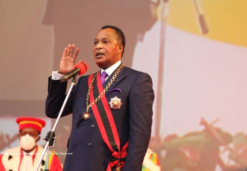 Congo-Brazzaville : Denis Sassou-Nguesso prête serment pour un cinquième mandat