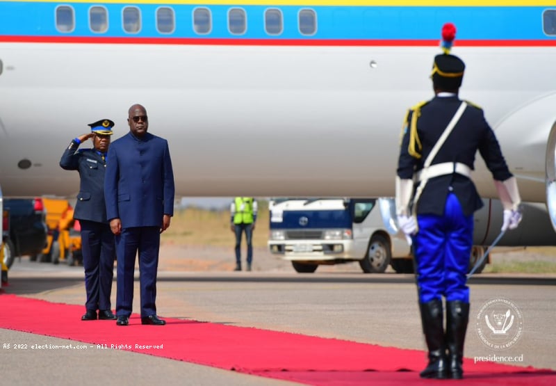 RDC : le président Tshisekedi séjourne en Ouganda