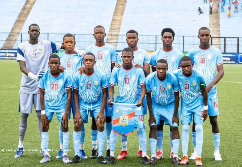 CAN U17 : début difficile pour la RDC