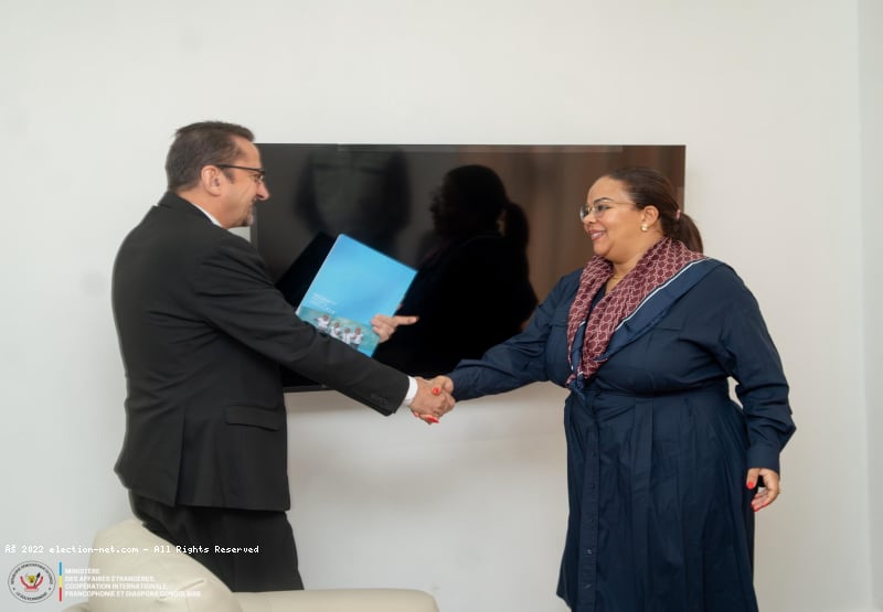 RDC : Bruno Lemarquis fait ses adieux à la ministre des Affaires étrangères