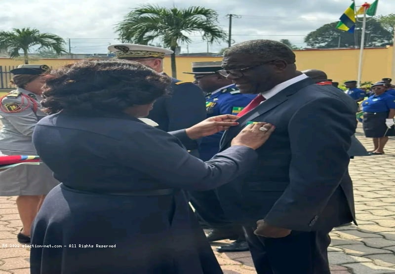 Libreville : le Dr Dénis Mukwege honoré par les autorités gabonaises