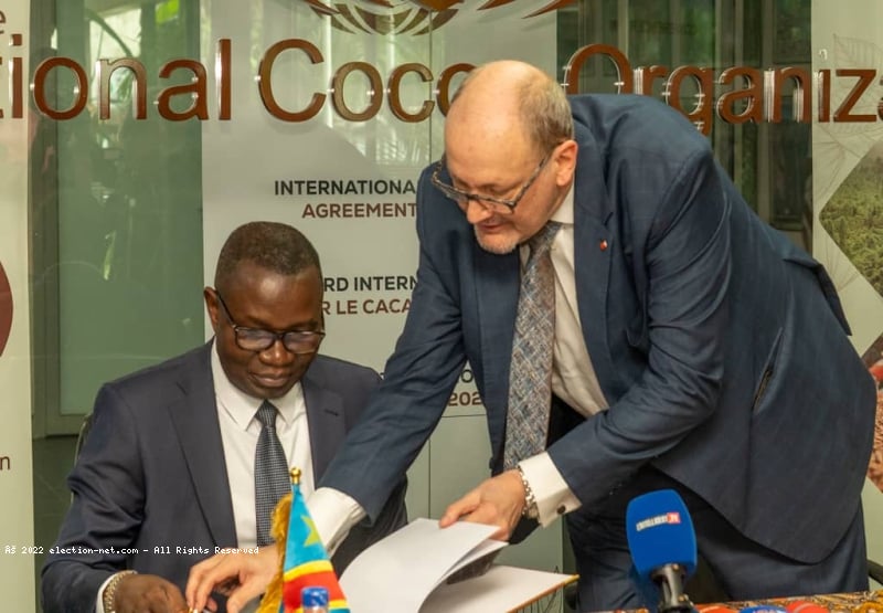 Coopération : la RDC signe un accord international sur le cacao avec l’ICCO