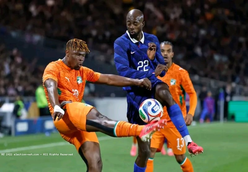Football : la Côte d’Ivoire s’impose face à la France