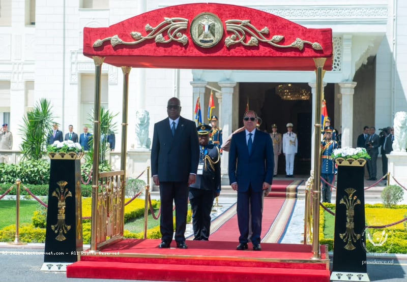 RDC-Égypte : Félix Tshisekedi et Abdel Fattah Al Sissi renforcent leur partenariat stratégique