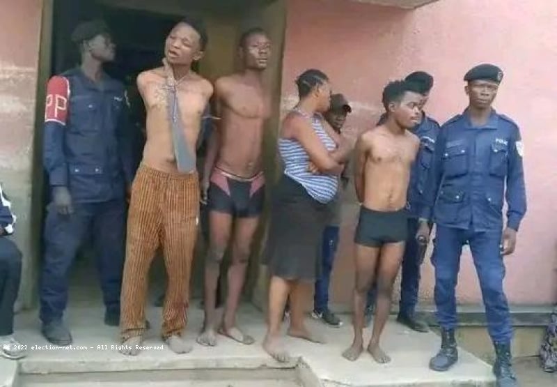 Kananga : 4 bandits présumés arrêtés