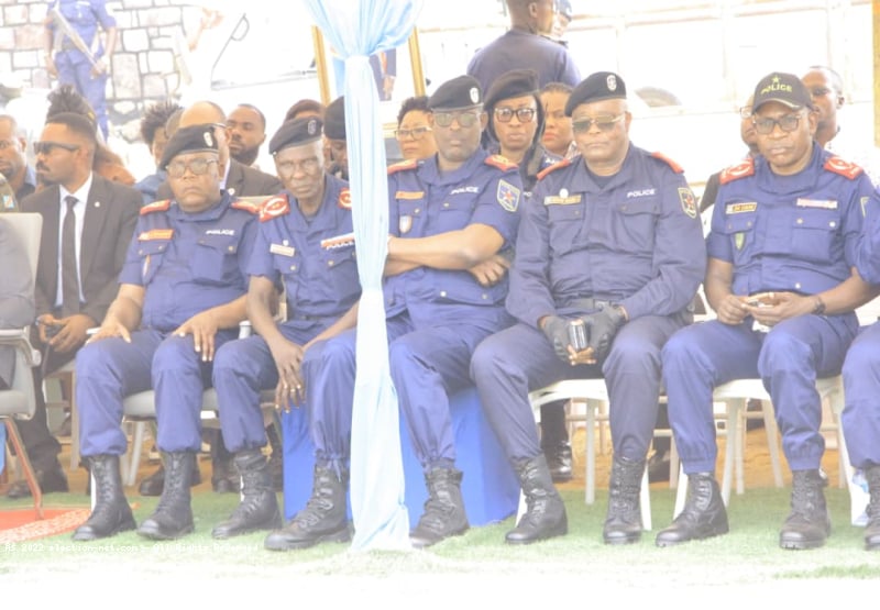 Kisangani : la formation  de plus de 1000 policiers lancée à l’Ecole de Kapalata