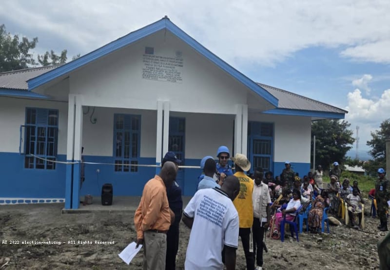 Beni : un nouveau bâtiment offert par la MONUSCO aux services des affaires sociales dans le Rwenzori