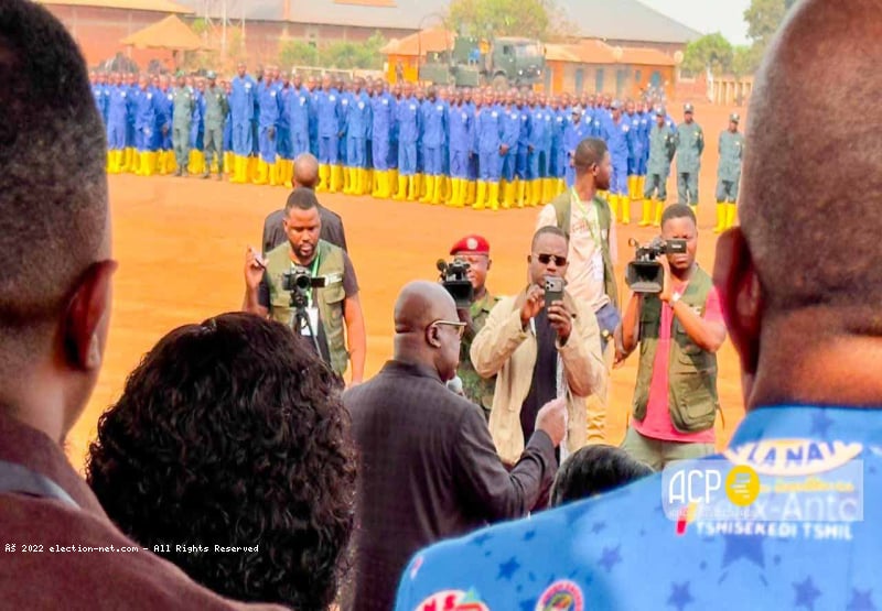 RDC : les bâtisseurs du Service national visités par Tshisekedi à Kaniama-Kasese