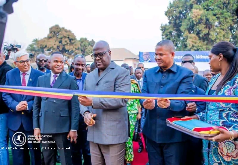 Lubumbashi : le nouveau palais de justice inauguré par Tshisekedi