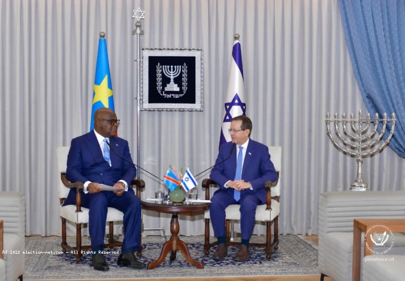 RDC : Félix Tshisekedi renforce le partenariat stratégique avec Israël