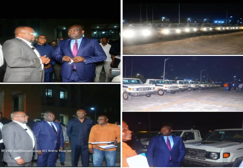 Sankuru : le VPM Shabani remet 10 jeeps 4x4 pour renforcer la sécurité et l'administration territoriale