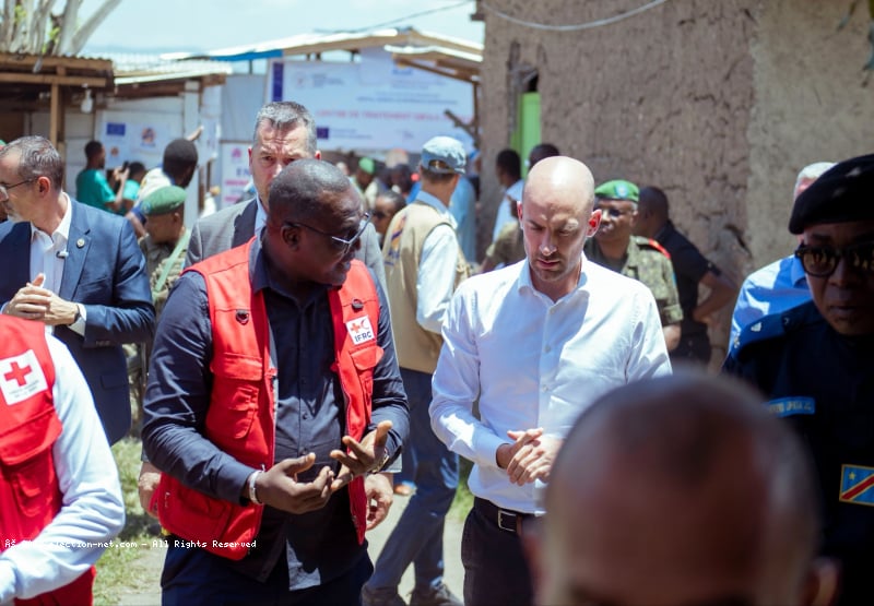 Ebola en RDC : Jean-Noël Barrot réaffirme l’engagement de la France à Bunia