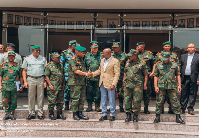 RDC : les officiers généraux et supérieurs des FARDC interdits de quitter le pays