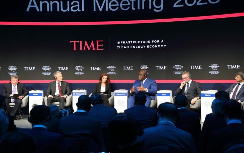 Climat : À Davos, Tshisekedi a réaffirmé l'engagement de la RDC "d'assurer l'approvisionnement continu des minéraux stratégiques"