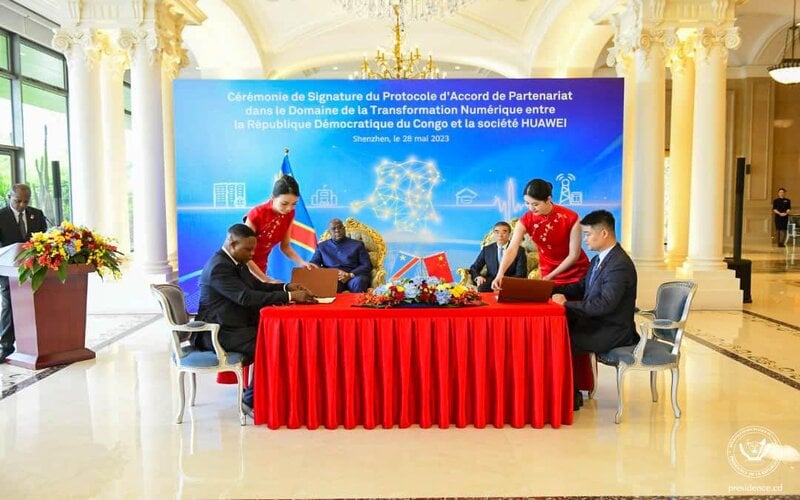 Technologie : La RDC et Huawei se mettent d’accord pour un nouveau partenariat