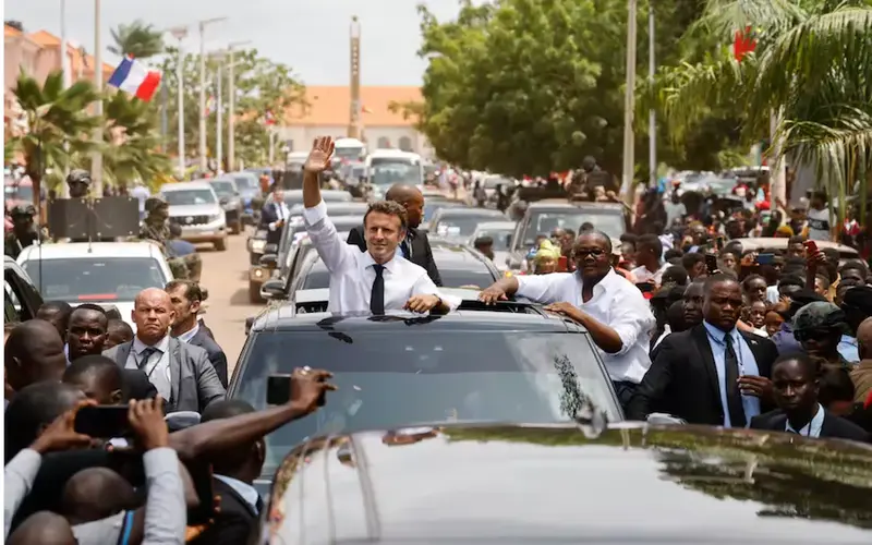 Diplomatie: Macron annoncé dans 4 pays africains dont la RDC