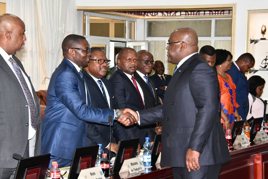 Kinshasa : Félix Tshisekedi préside la réunion du conseil des ministres
