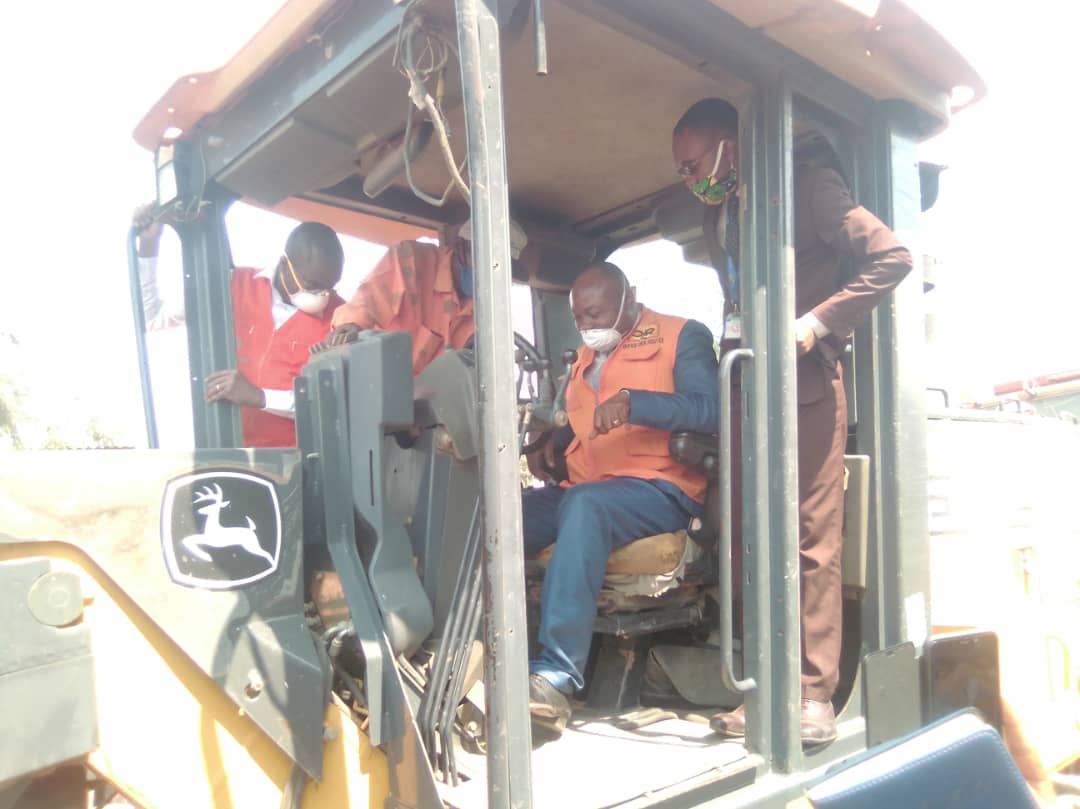 Mwene-Ditu:  lancement des travaux de réhabilitation  du tronçon routier  Mwene-Ditu-Luputa