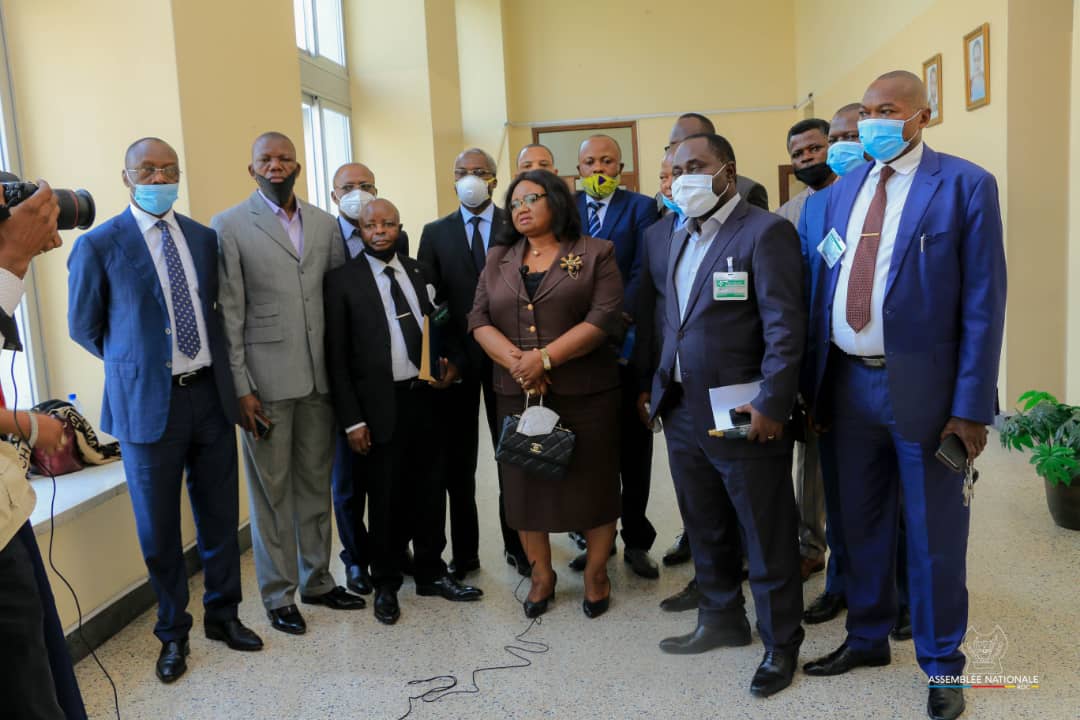 RDC : la covid19 au cœur de la rencontre entre Jeanine Mabunda et le caucus des parlementaires du Kasaï