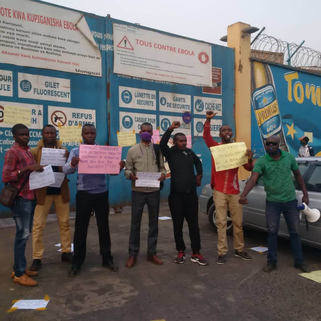 Bukavu : Sit-in contre la hausse des prix des produits de la Bralima