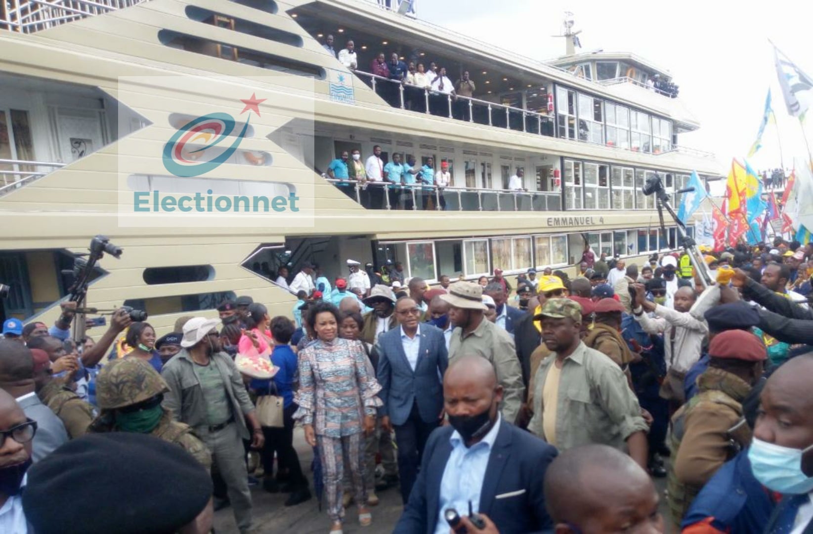 RDC: Olive Lembe Kabila, l'ex-première dame, est arrivée à Bukavu