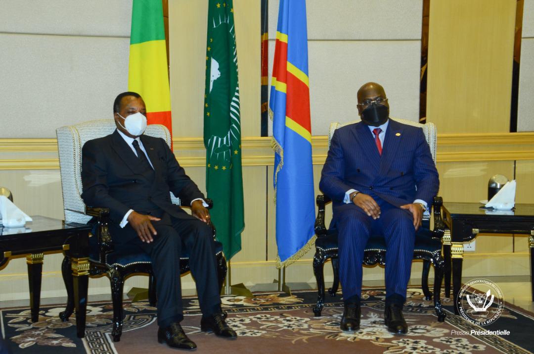 Diplomatie : Tête-à-tête Sassou-Tshisekedi à Brazzaville