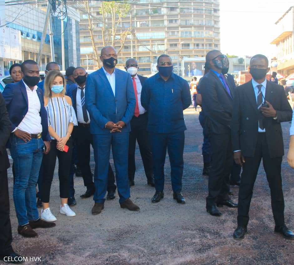 Kinshasa : Bientôt la fin de la réhabilitation de l'avenue du Marché