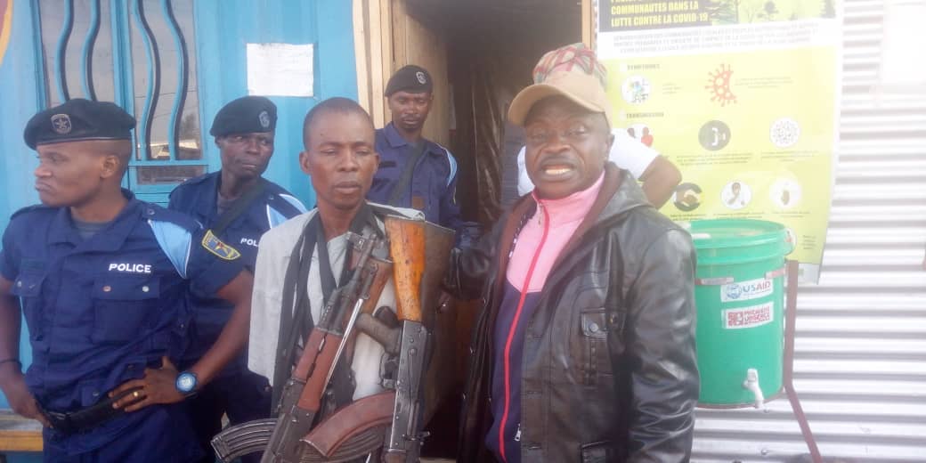 Goma : Un élément des FARDC appréhendé avec plusieurs armes et munitions à Mabanga-Sud