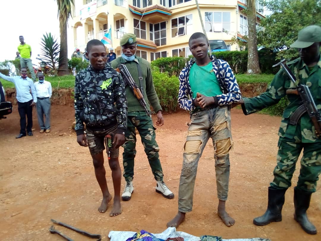 Nord-Kivu: "Deux chefs de bandes" criminelles arrêtés à Butembo