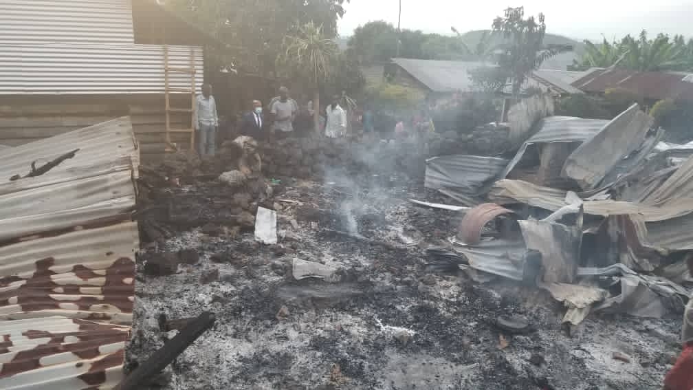 Goma : Plus de 5 maisons parties en fumée au Quartier Ndosho