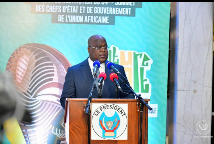 RDC/Travaux du 34è sommet de l'UA : Voici la restitution de Tshisekedi aux ambassadeurs